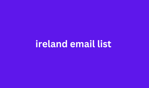 ireland email list