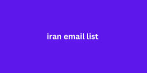 iran email list 