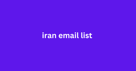 iran email list