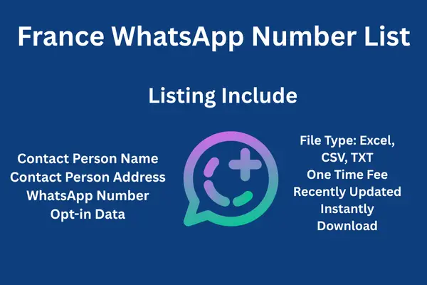 France whatsapp number list