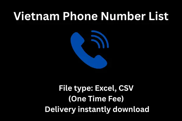 Vietnam phone number list